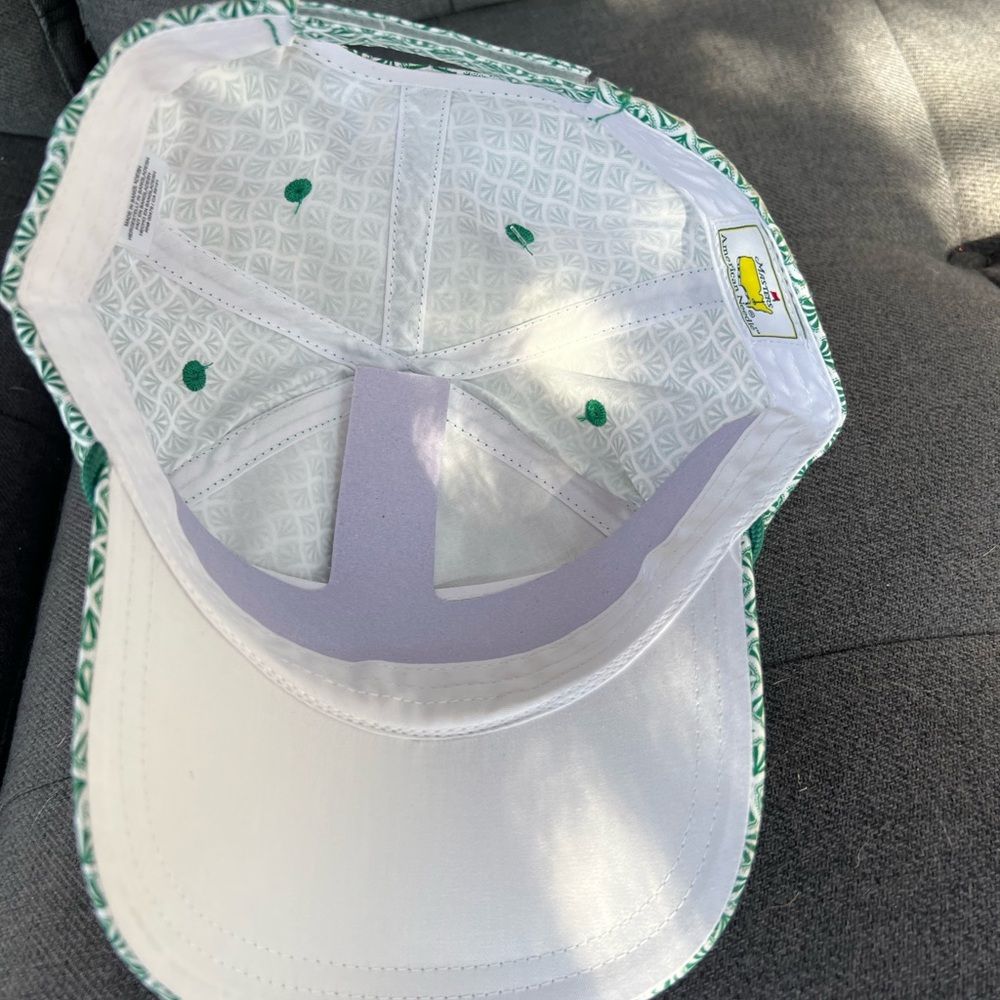 Green Patterned Golf Cap - Picture 4 of 4